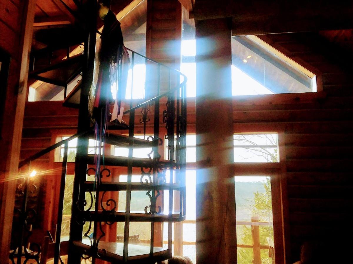 Cherokee Mountain Log Cabins Eureka Springs Eksteriør bilde