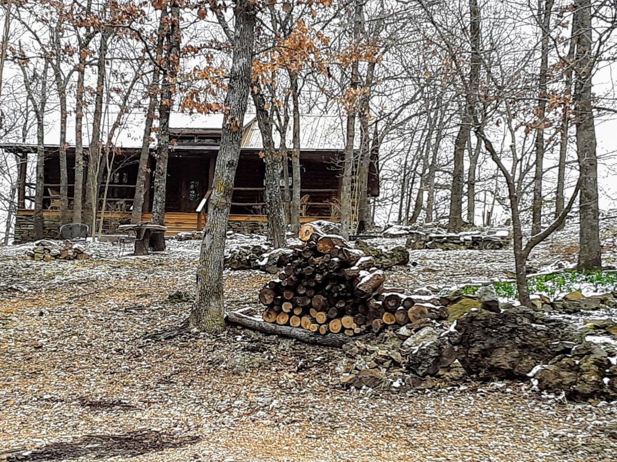 Cherokee Mountain Log Cabins Eureka Springs Eksteriør bilde