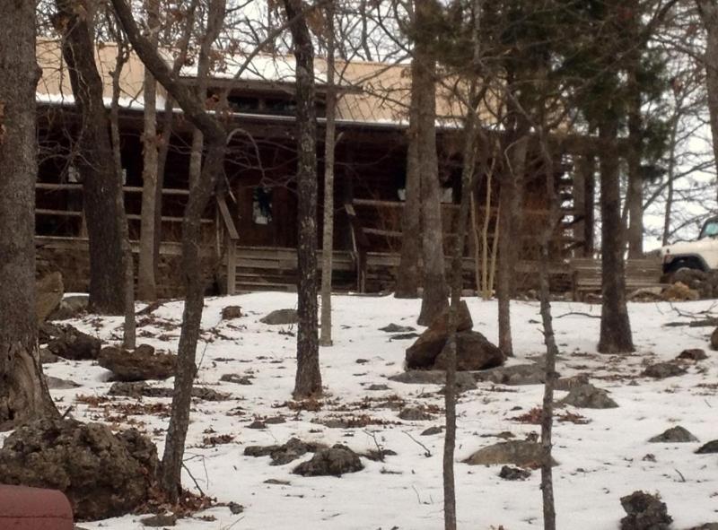 Cherokee Mountain Log Cabins Eureka Springs Eksteriør bilde