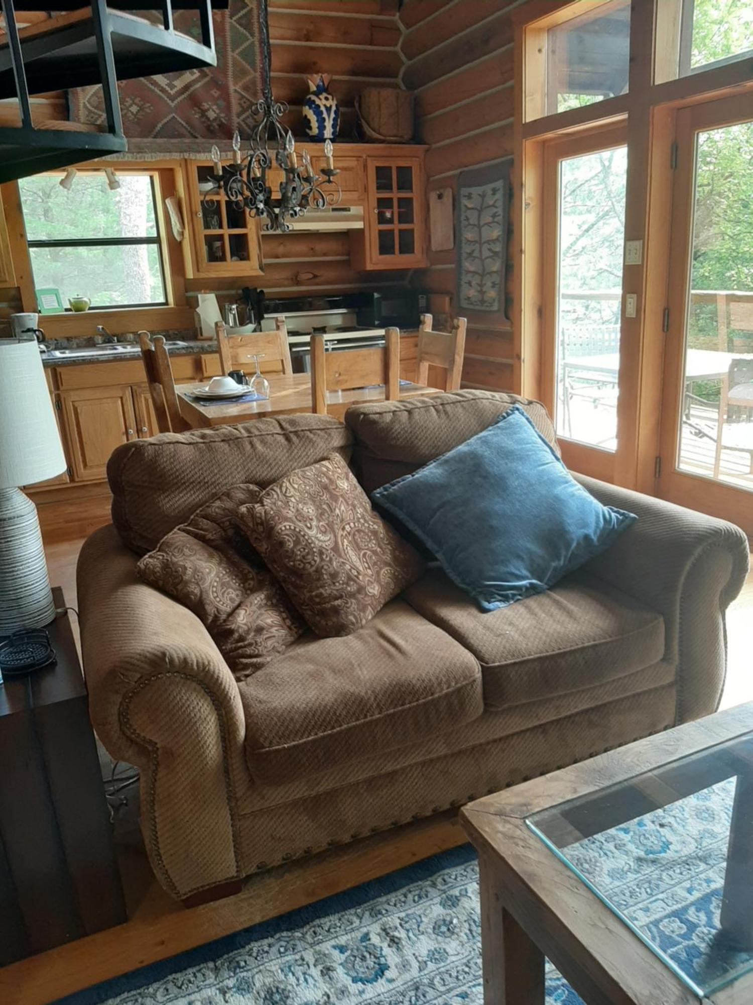 Cherokee Mountain Log Cabins Eureka Springs Rom bilde